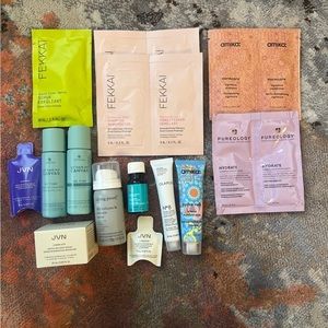 Bundle of Hair care samples